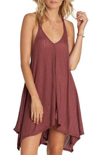 Women's Billabong Twisted View Cover-up Dress - Purple
