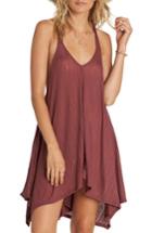 Women's Billabong Twisted View Cover-up Dress - Purple
