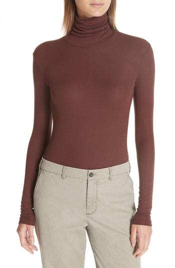 Women's Atm Anthony Thomas Melillo Rib Turtleneck - Red