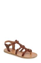 Women's Ancient Greek Sandals T-strap Sandal Us / 35eu - Black