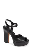 Women's Michael Michael Kors Bennett Platform Sandal M - Black