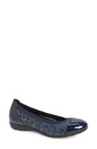 Women's Mephisto 'elletra' Flat M - Blue