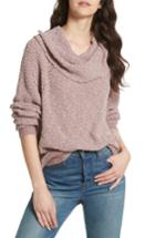 Women's Free People By Your Side Sweater - Purple