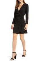 Women's Rails Lola Metallic Cherry Wrap Dress - Black