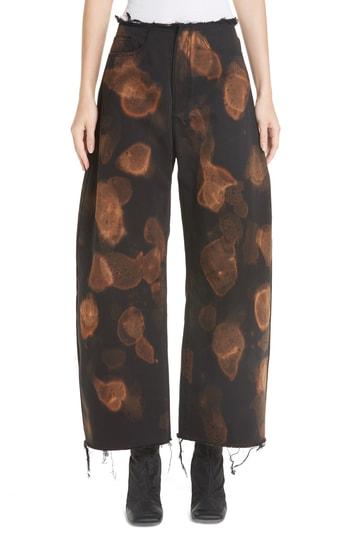 Women's Marques'almeida Cropped Boyfriend Jeans Us / 6 Uk - Black