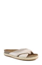 Women's Band Of Gypsies Move Over Slide Sandal M - Beige