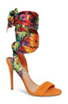 Women's Steve Madden Oasis Lace-up Sandal M - Orange