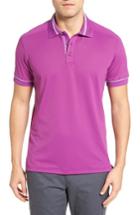 Men's Bobby Jones Tech Pique Golf Polo - Purple