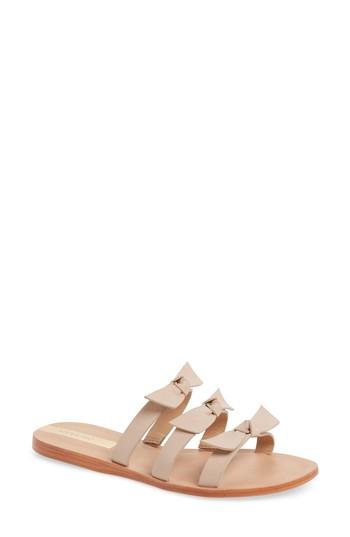 Women's Kaanas Recife Knotted Slide Sandal M - Beige
