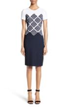 Women's St. John Collection Ahem Knit Fil Coupe Dress