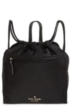 Kate Spade New York Watson Lane - Faye Nylon Bucket Backpack - Black