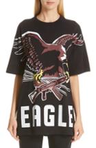 Women's Vetements Eagle Print Tee - Black