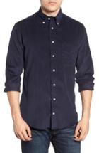 Men's Gitman Corduroy Shirt - Blue