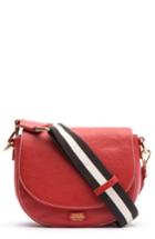 Frances Valentine Mini Ellen Leather Crossbody Bag - Orange