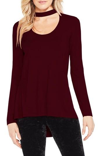 Women's Vince Camuto Mock Choker Neck Long-sleeve Top