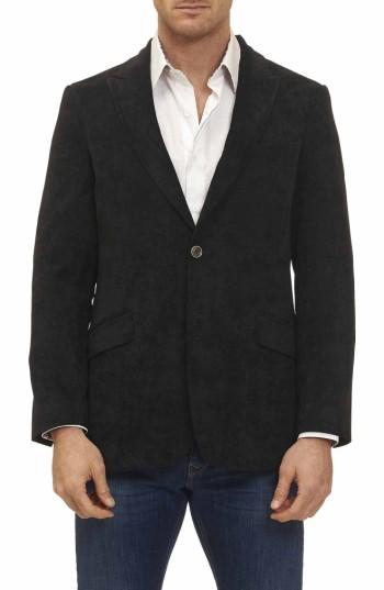 Men's Robert Graham Red Spruce Sport Coat - Black