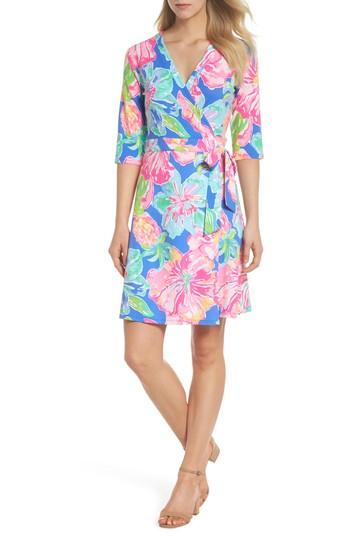 Women's Lilly Pulitzer Marvista Wrap Dress, Size - Purple