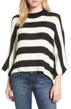 Women's Splendid Kingston Stripe Sweater - Black