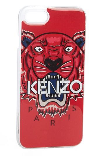 Kenzo 3d Tiger Iphone 7 Case - Red