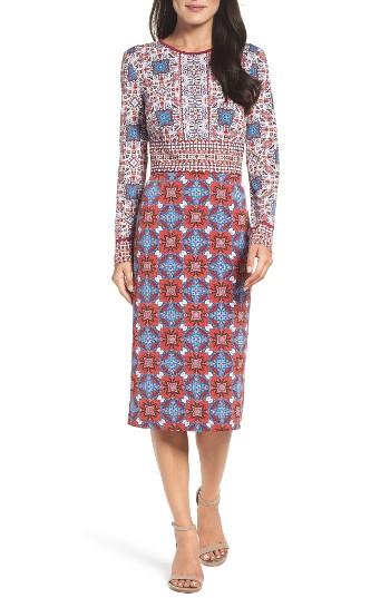 Women's Maggy London Medallion Midi Dress