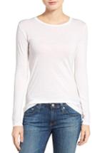 Women's Ag The Logan Cotton & Cashmere Tee