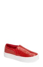Women's Sam Edelman Lacey Slip-on Platform Sneaker M - Red