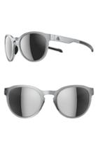 Women's Adidas Proshift 52mm Mirrored Sport Sunglasses - Crystal Grey/ Chrome