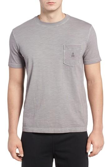 Men's Psycho Bunny Sunwash Pocket T-shirt (xs) - Black
