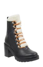 Women's Marc Fisher D Denise Combat Boot, Size 11 M - Black