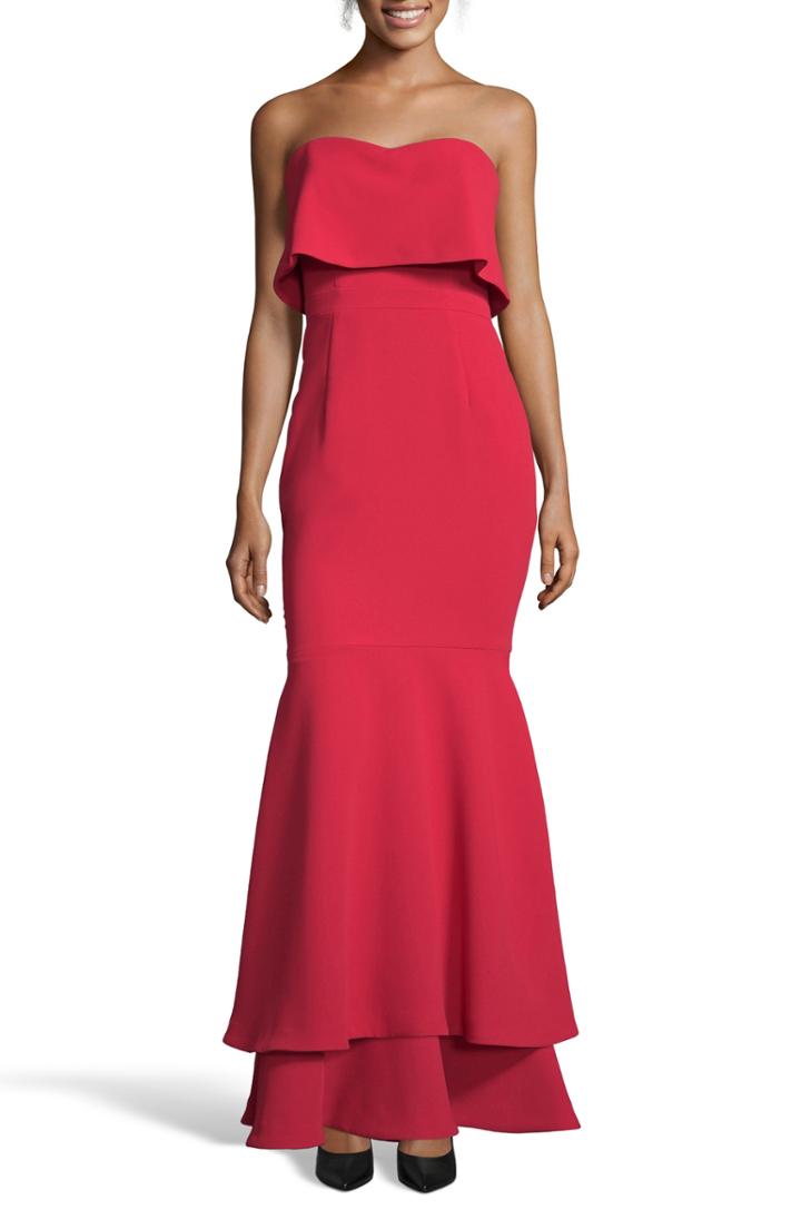 Women's The Great. The Merry Velvet Burnout Dress - Blue