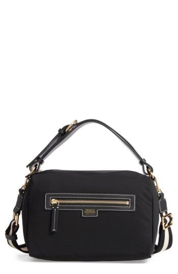 Frances Valentine Small Flannery Nylon Satchel - Black