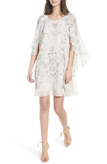 Women's Chelsea28 A-line Chiffon Dress, Size - Ivory