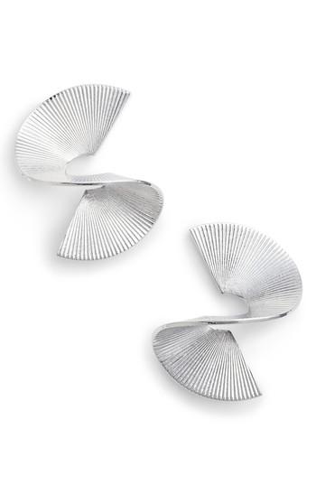 Women's Biko Solarwave Small Stud Earrings