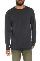Men's Hudson Elongated Long Sleeve T-shirt - Black