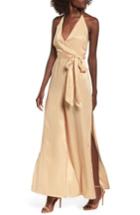Women's Arrive Peyton Wide Leg Halter Jumpsuit