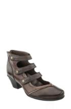 Women's Earth 'serano' Triple Mary Jane Strap Bootie M - Brown