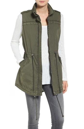 Women's Levi's Parachute Cotton Vest - Green