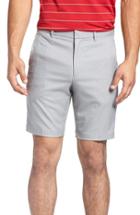 Men's Bobby Jones 'tech' Flat Front Wrinkle Free Golf Shorts - Grey