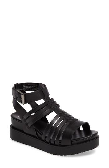 Women's Bp. Ronnie Gladiator Platform Sandal .5 M - Black