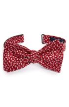 Men's The Tie Bar True Floral Silk Bow Tie, Size - Red