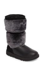 Women's Ugg Reykir Waterproof Snow Boot M - Black