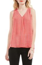 Women's Vince Camuto Villa Tile Drape Front Blouse
