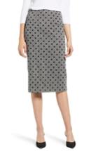Women's Halogen Dot Pencil Skirt - Grey