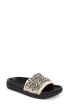 Women's Kendall + Kylie Shiloh Chain Link Platform Slide M - Metallic