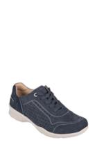 Women's Earth Serval Perforated Sneaker .5 M - Blue