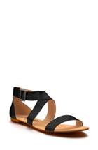 Women's Shoes Of Prey Ankle Strap Sandal .5us / 31eu B - Black