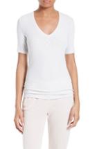 Women's Atm Anthony Thomas Melillo V-neck Tee - Grey