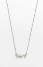 Women's Kate Spade New York 'say Yes - Mrs' Necklace