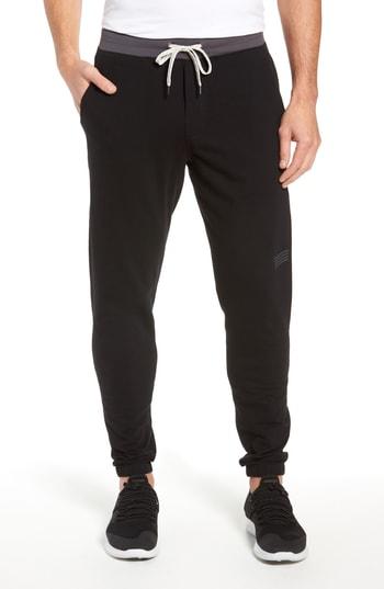 Men's Vuori Balboa Slim Fit Knit Jogger Pants - Black