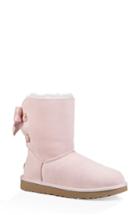 Women's Ugg Customizable Bailey Bow Genuine Shearling Bootie M - Pink
